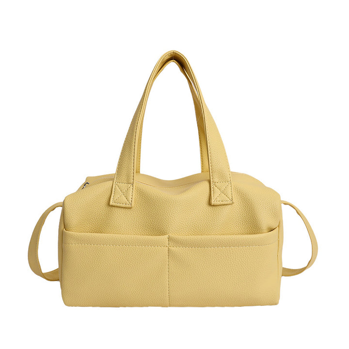 WoVersatile Leather Mini Handheld Bag Bowlift