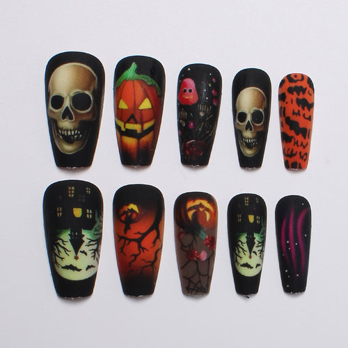 Creative Halloween Nail Art Set Bowlift