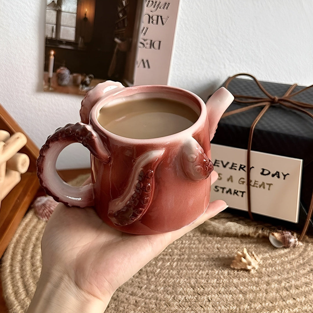 BowLift | Octopus Tentacle Ceramic Coffee Mug