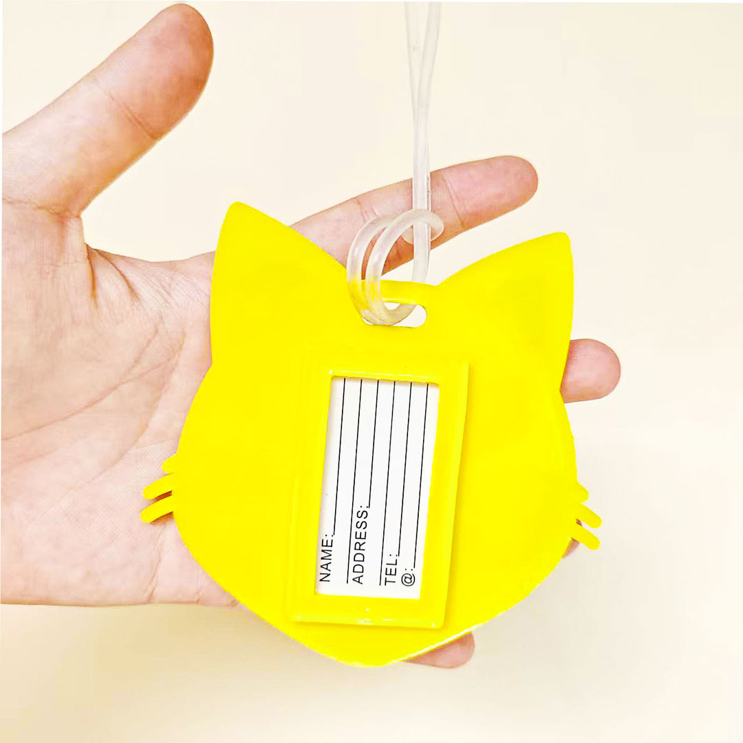 Unisex Emoji-Inspired Luggage Tag Bowlift