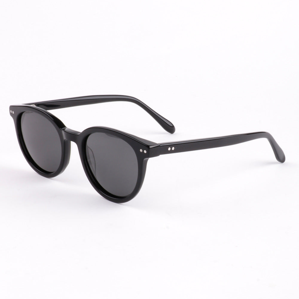 Women's fashionable sunglasses with an elegant, transparent frame and high-grade UV protection Bowlift