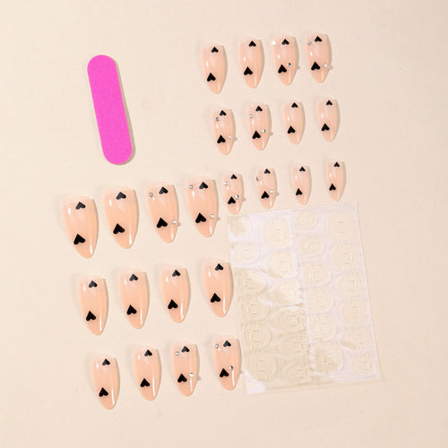 Heart-Inspired Nail Art Bowlift