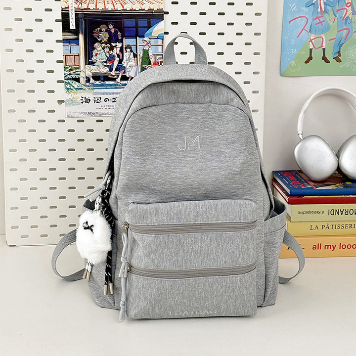 Stylish Plaid School Backpack