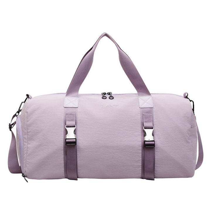 Sporty Duffel Bag with Adjustable Shoulder Strap and Ergonomic Handles Bowlift