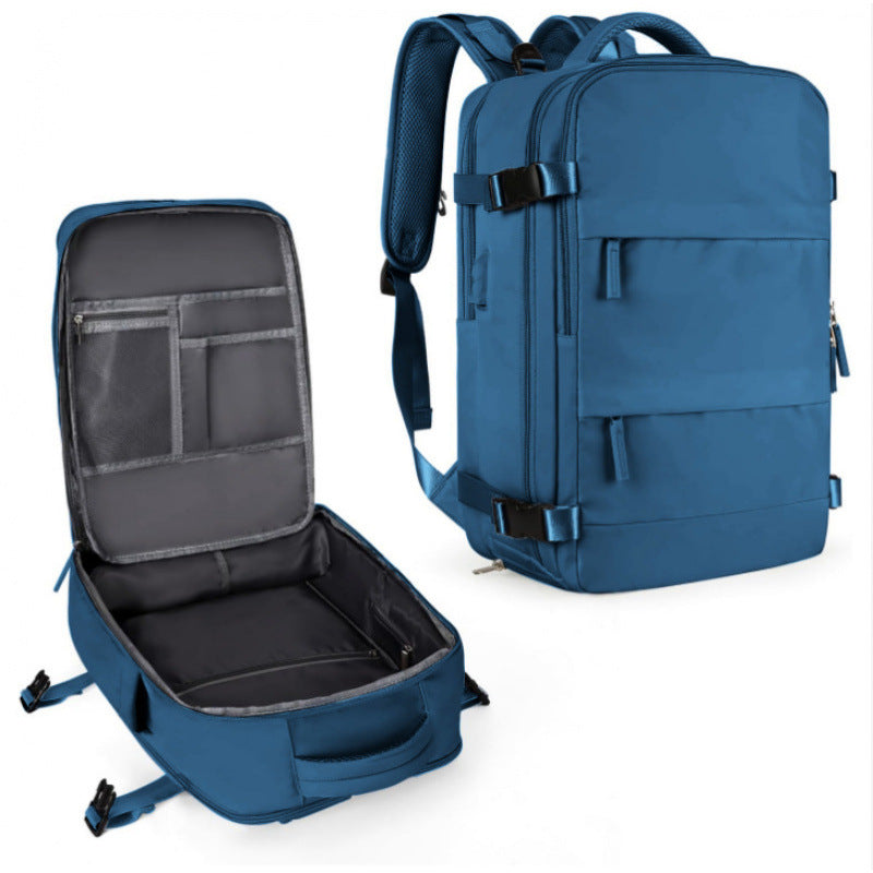 Multi-Compartment Travel Backpack Bowlift