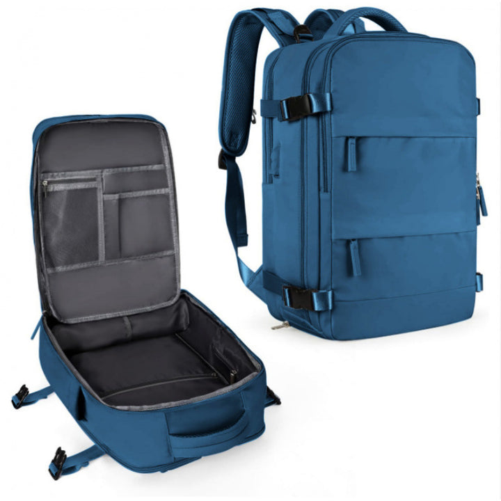 Multi-Compartment Travel Backpack Bowlift