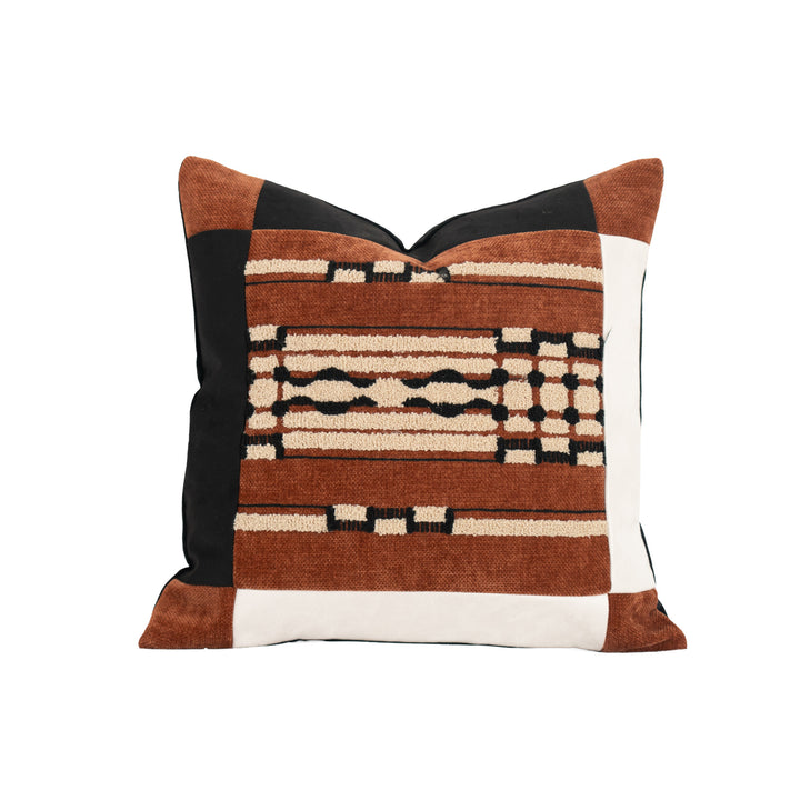 Artistic Geometric Pattern Cushion Cover