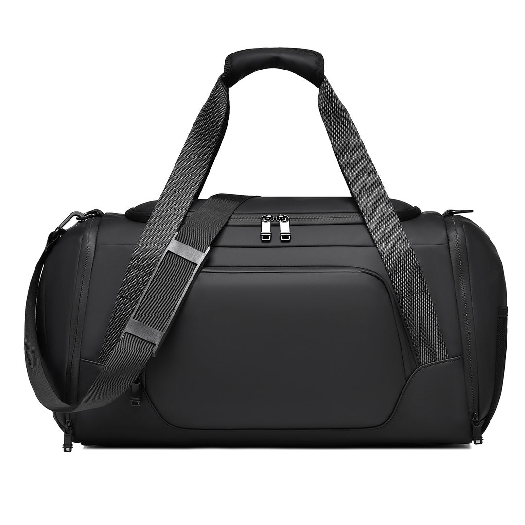 Men's Sporty Travel Bag with Innovative Compartment Design Bowlift