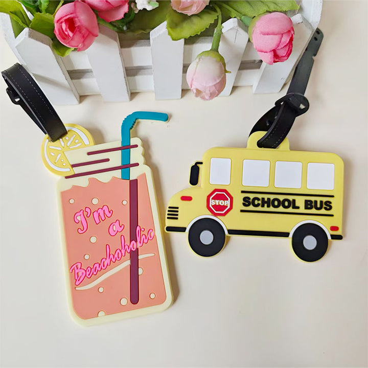 Unisex Mermaid Character Luggage Tag Bowlift