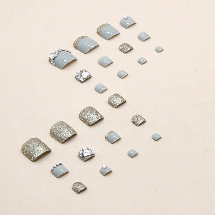 Glamorous Glitter Pedicure Kit Bowlift