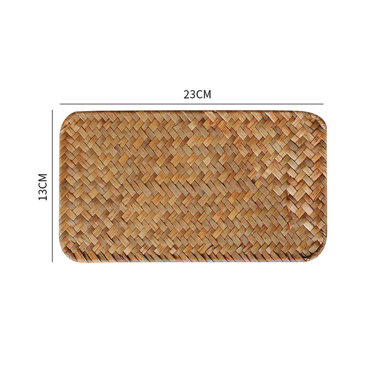 Artisan Woven Serving Tray Bowlift