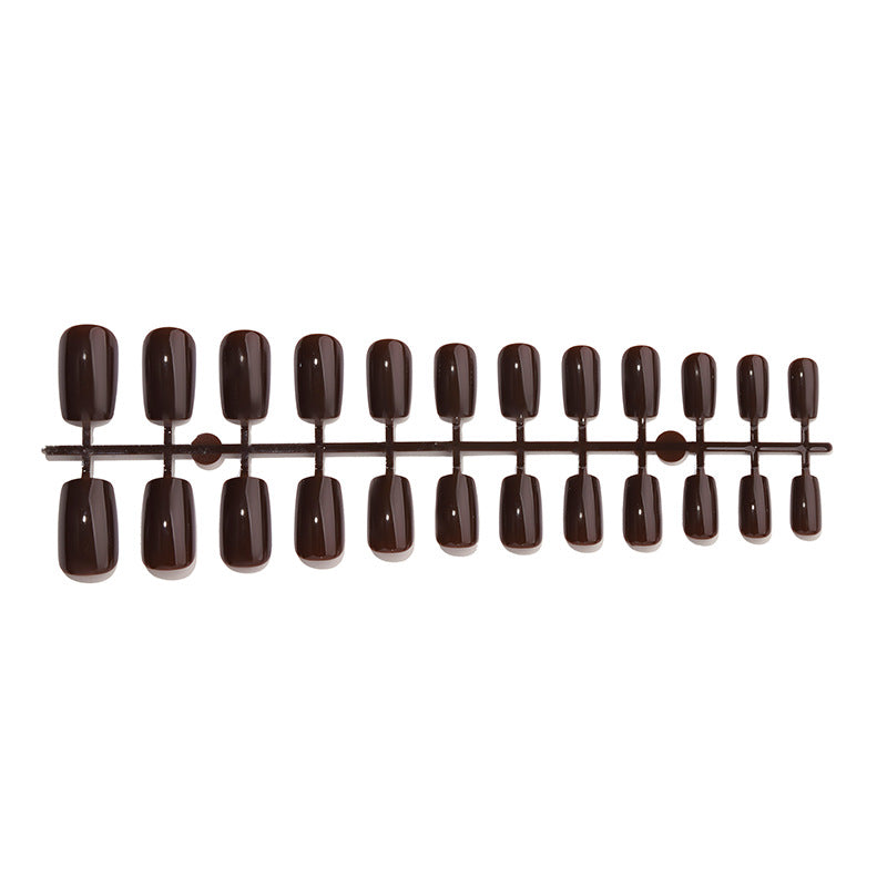 Square Press-On Nails Set Bowlift