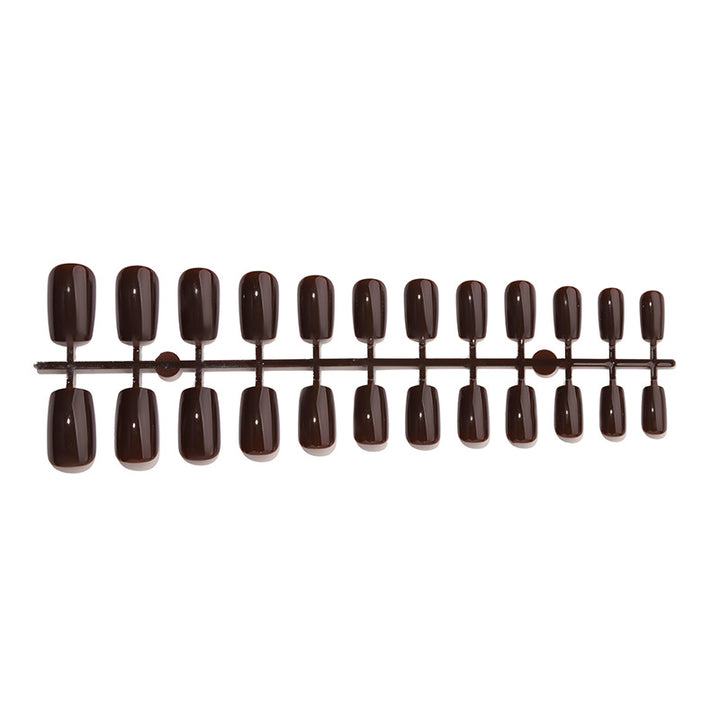 Square Press-On Nails Set Bowlift