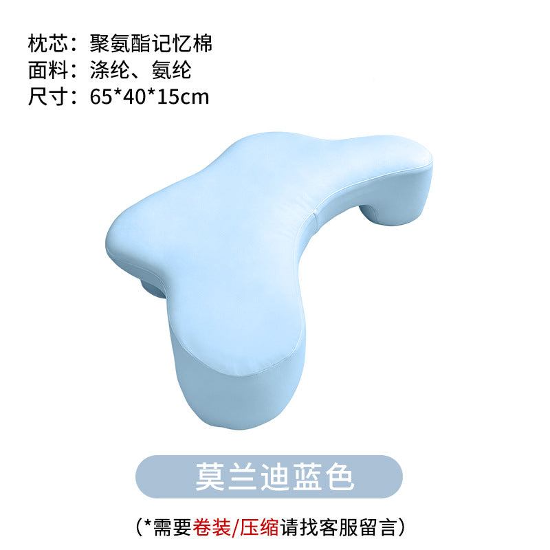 Ergonomic multifunctional pillow with adaptability Bowlift