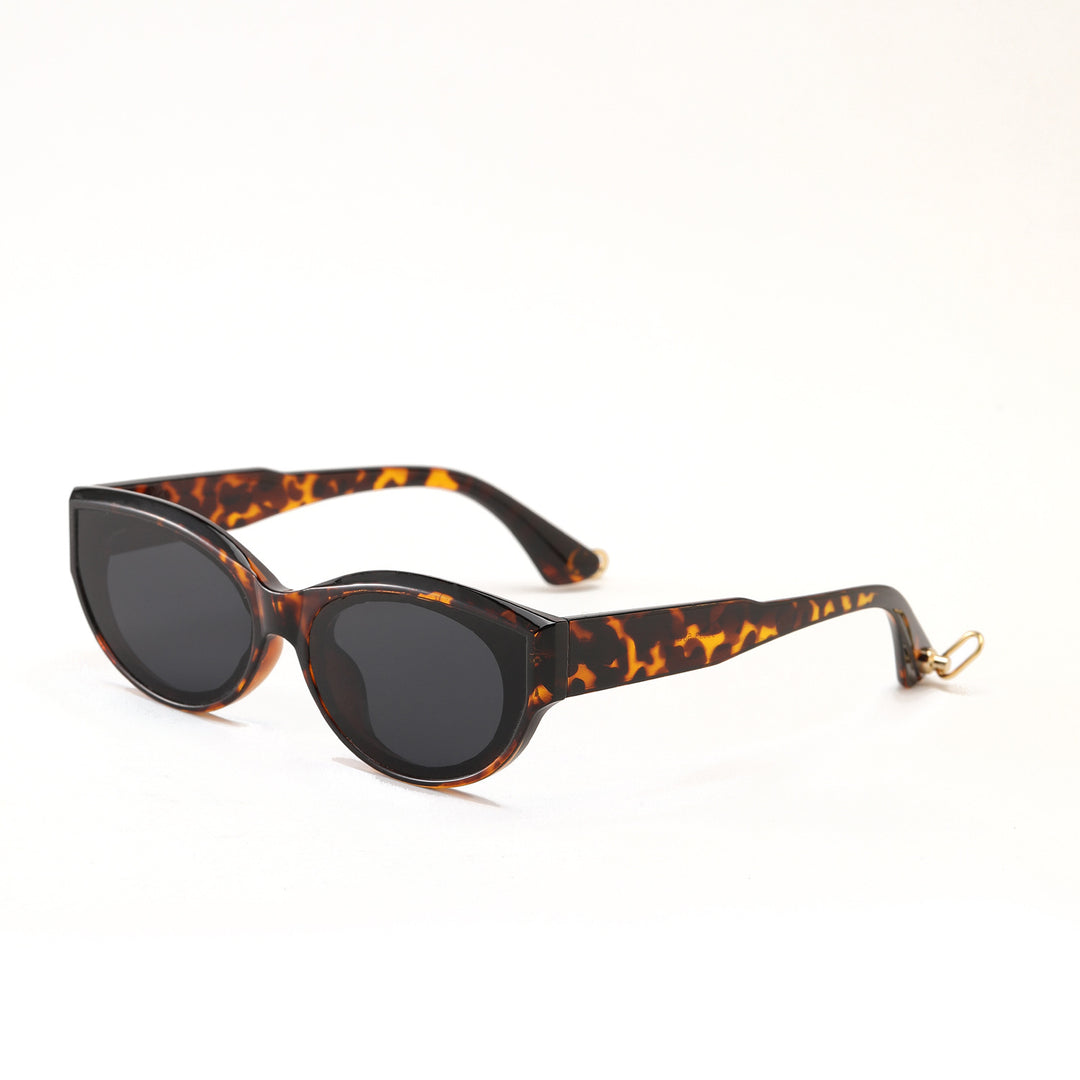 Women's fashionable sunglasses with transparent frame and UV protection Bowlift