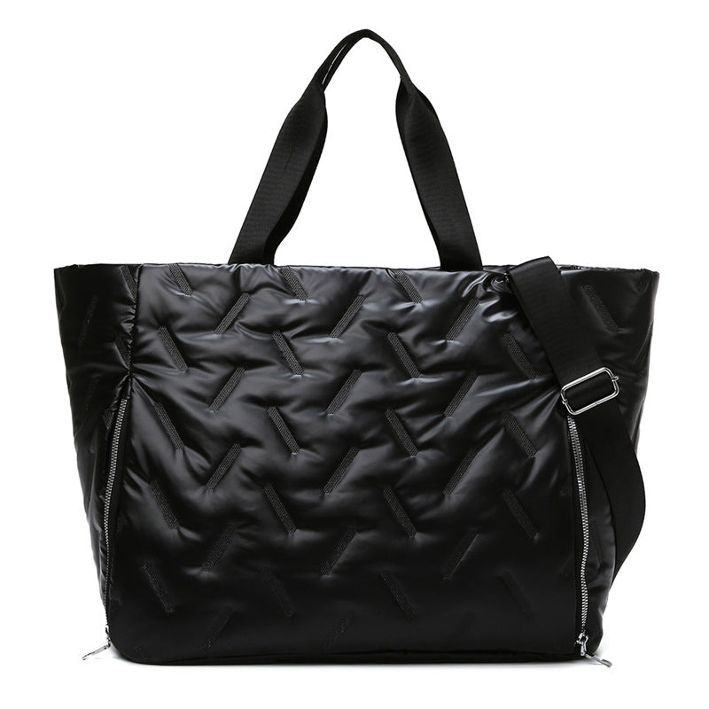 Quilted Multi-Functional Tote Bag Bowlift