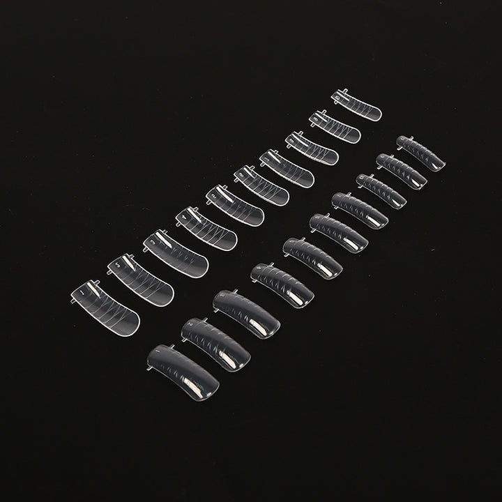 Clear Press-On Nail Tips Bowlift