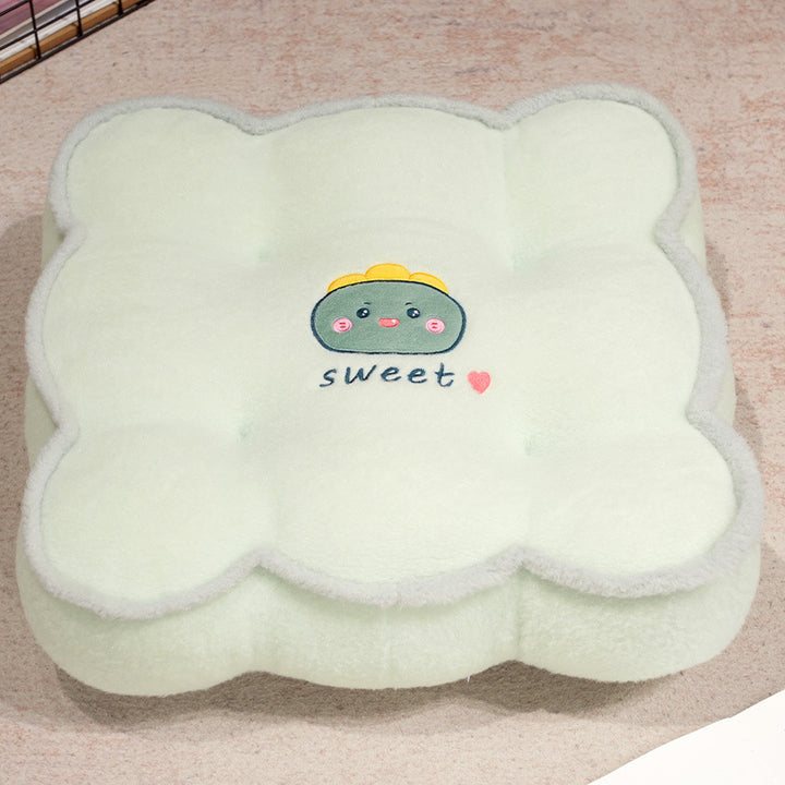 Plush pillow with animal-friendly design Bowlift