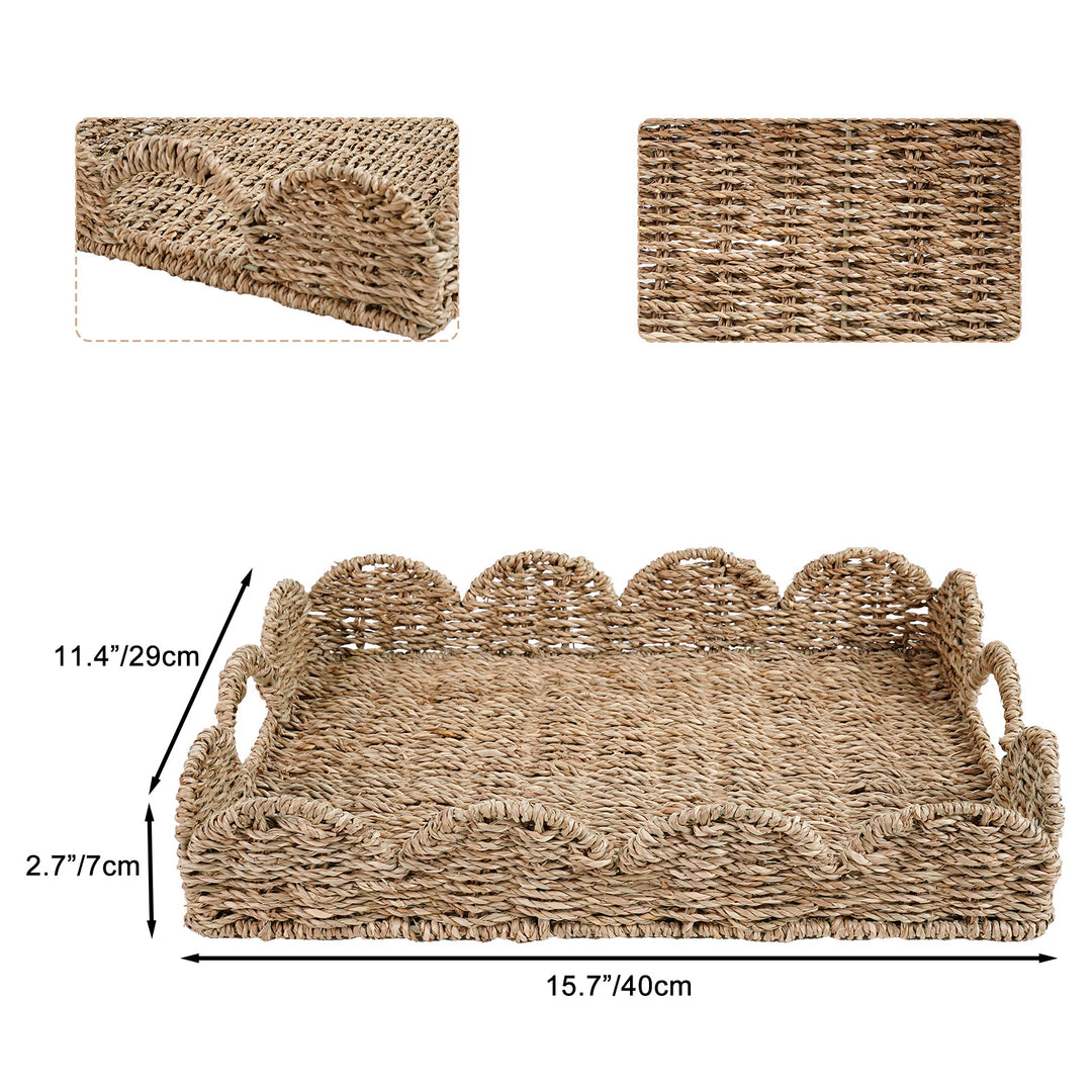Decorative Woven Storage Bowlift