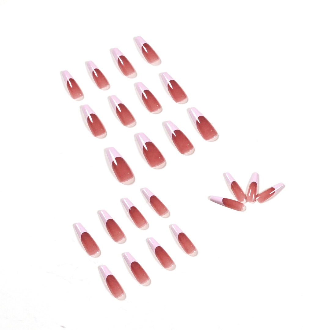 Artificial acrylic nails with elegant gradient Bowlift