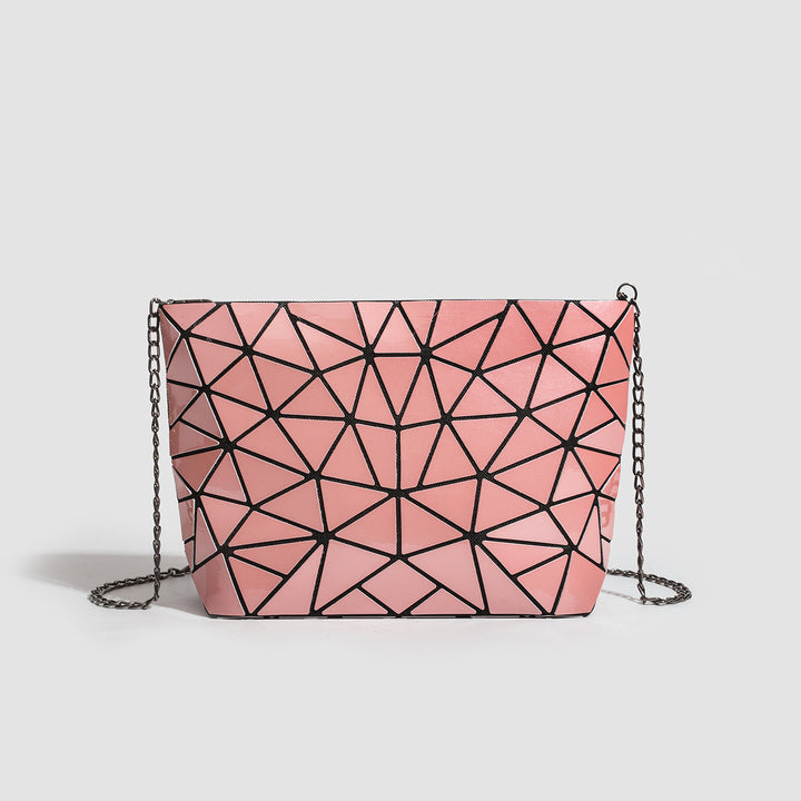 Geometric Patterned Evening Clutch