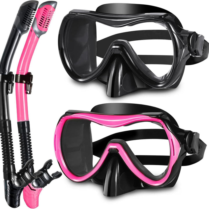 Snorkel mask with anti-fog revolution Bowlift