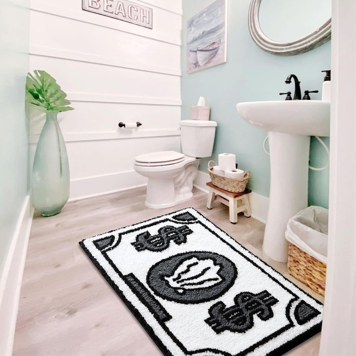 Decorative Beach-Themed Bath Mat