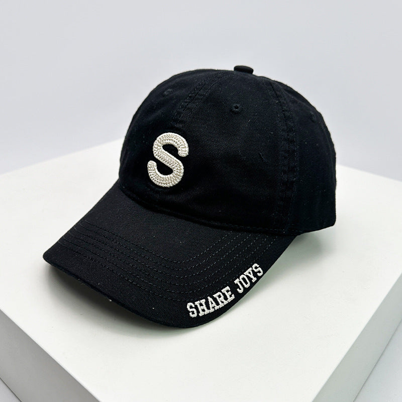 Men's Casual Cotton Distressed Cap Bowlift