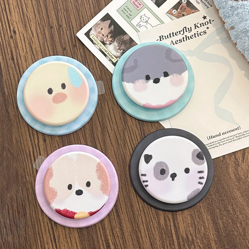 Cute Dog Smartphone Finger Holder Bowlift
