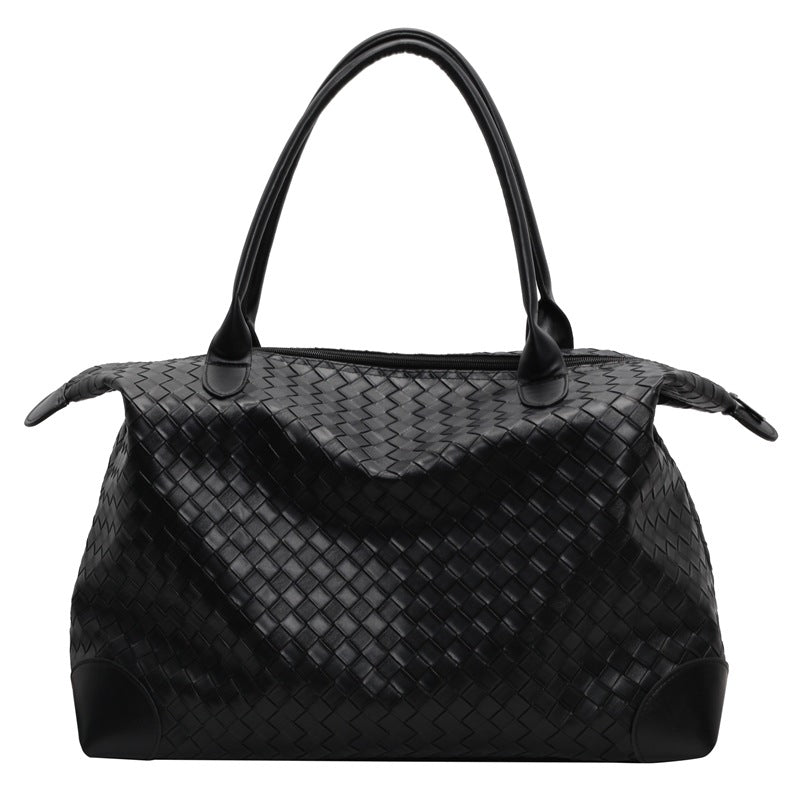 Handcrafted ven Leather Weekend Bag Bowlift