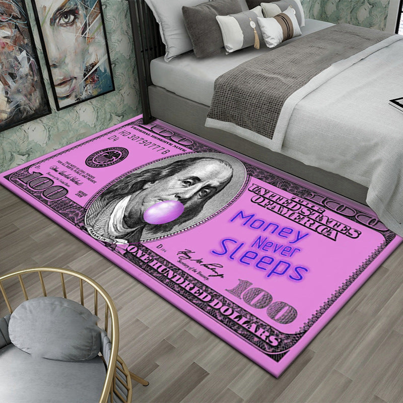 Decorative Euro Banknote Carpet