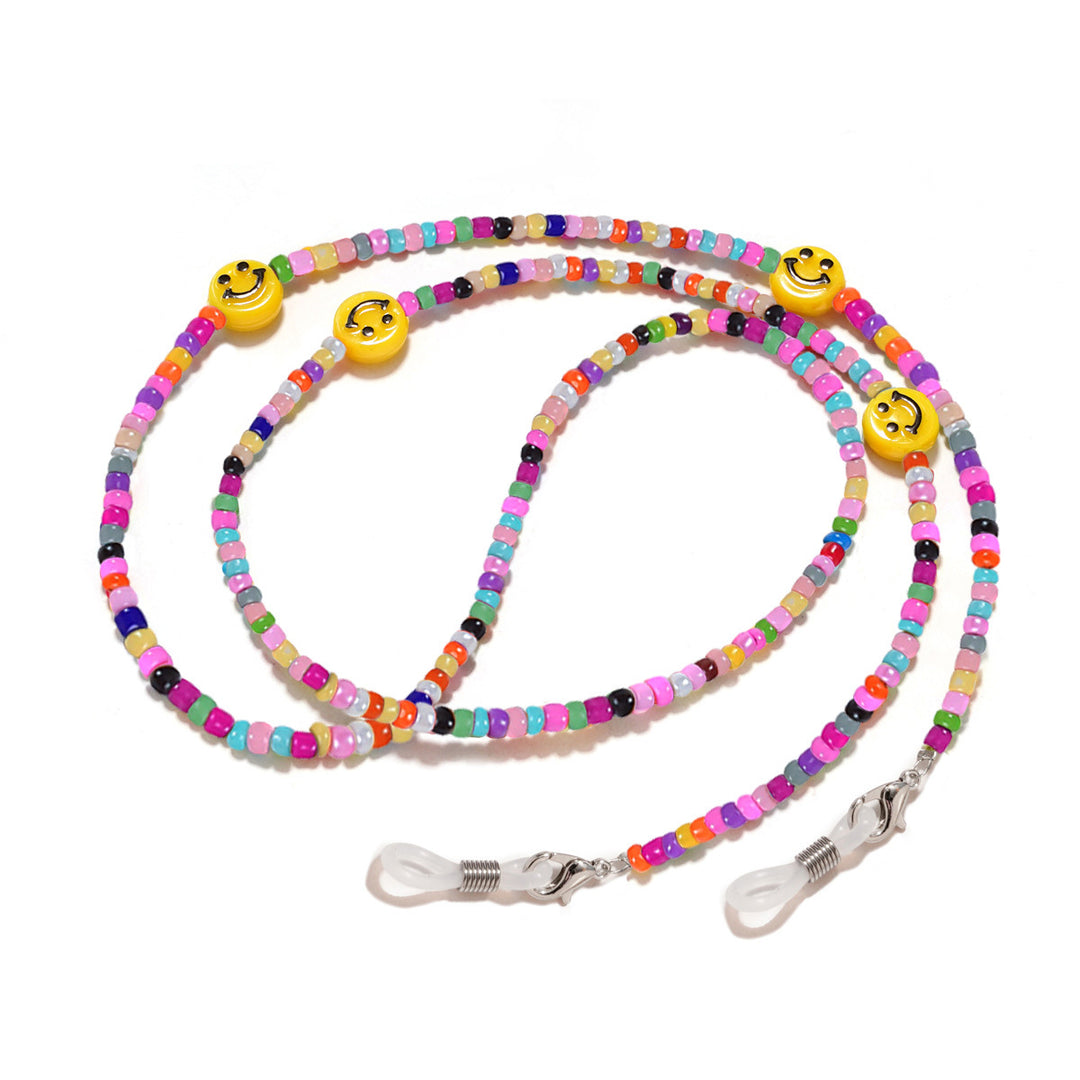 Colorful Beaded Eyewear Chain Bowlift