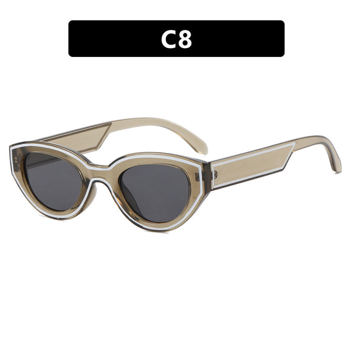 Women Cat-Eye Sunglasses with Innovative Frame Bowlift