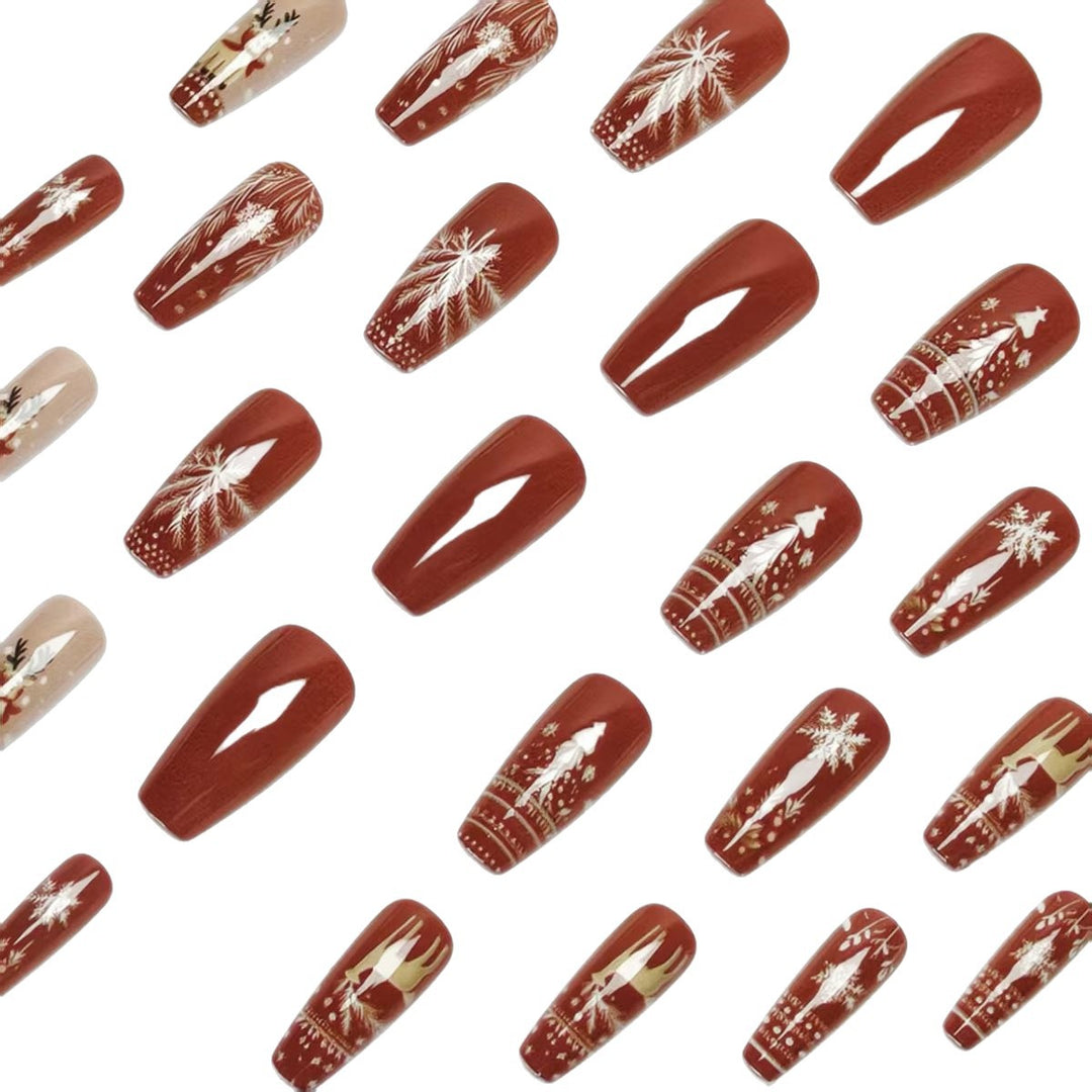 Seasonal Holiday-Themed Nail Art Bowlift