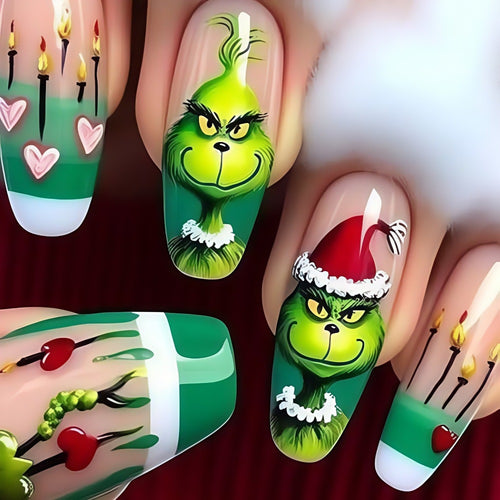 Creative Christmas Art Nails Bowlift