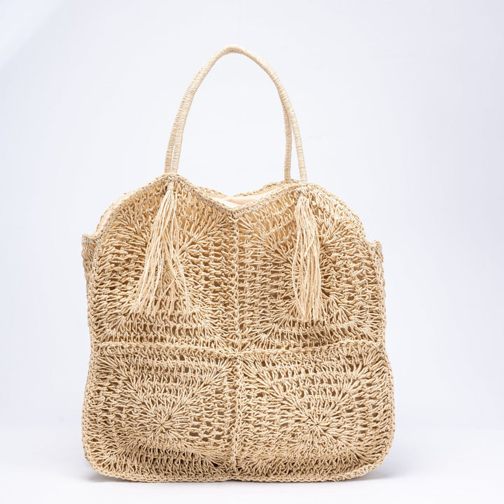 Braided Oversized Beach Bag Bowlift