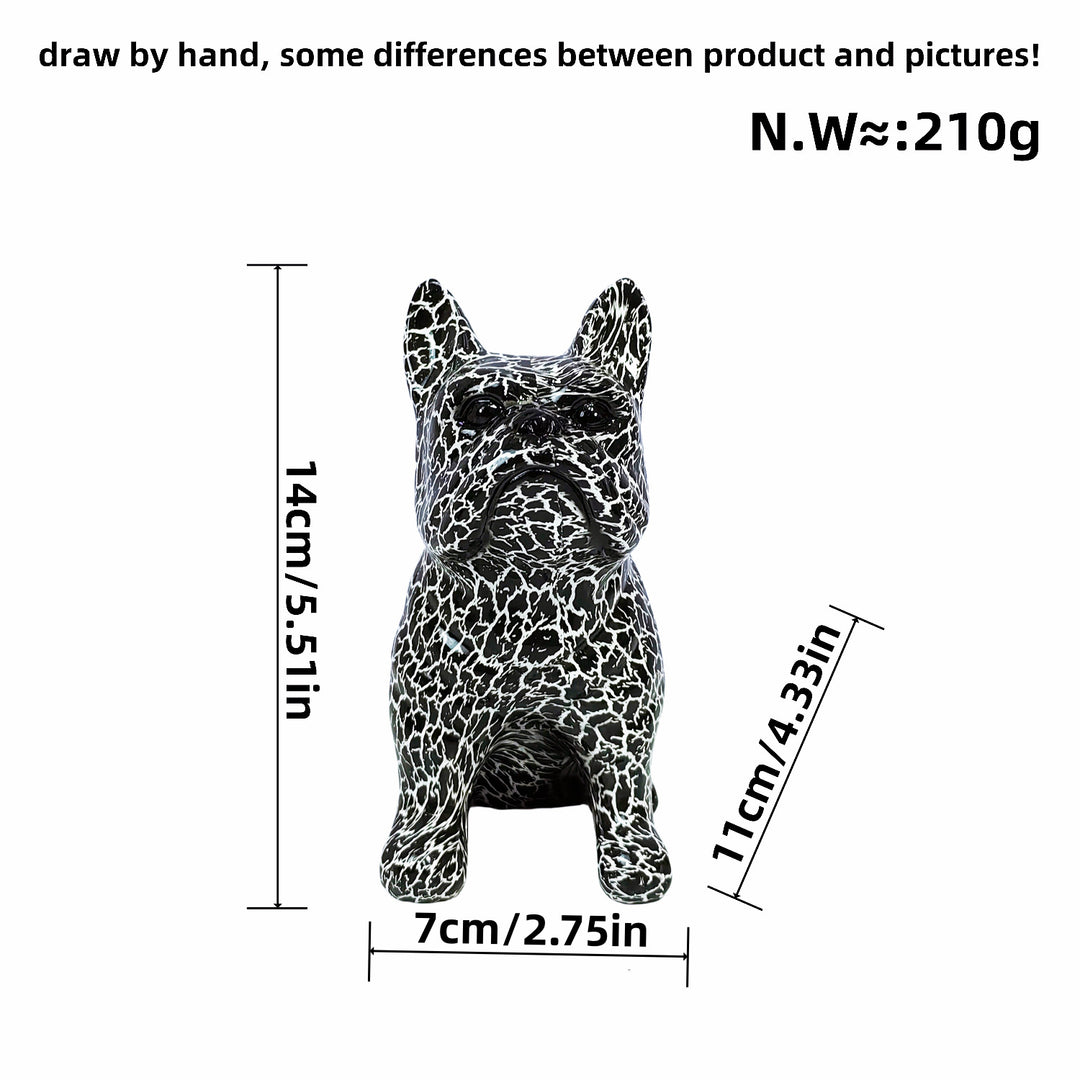 Artistically designed bulldog figure Bowlift