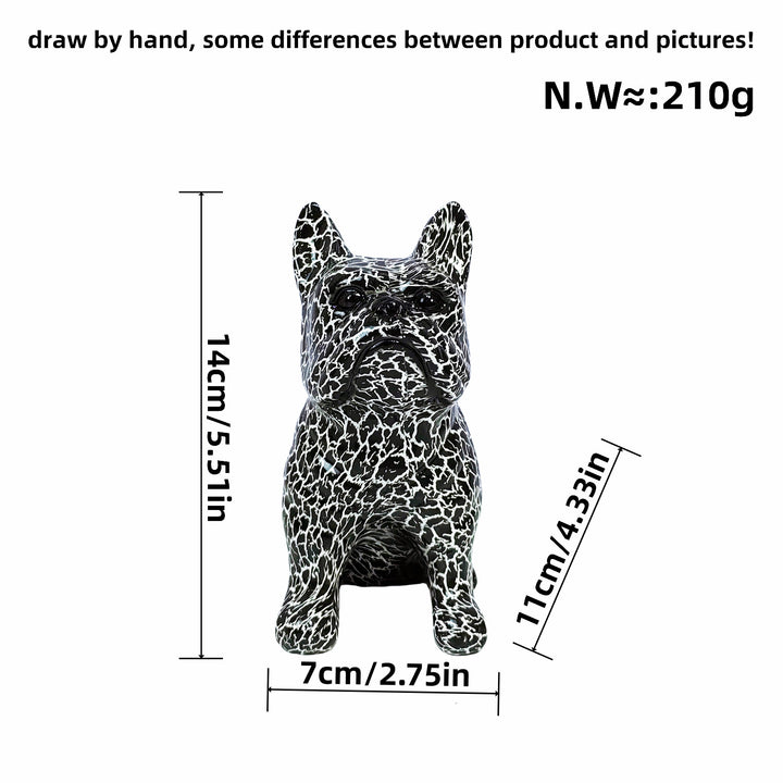 Artistically designed bulldog figure Bowlift
