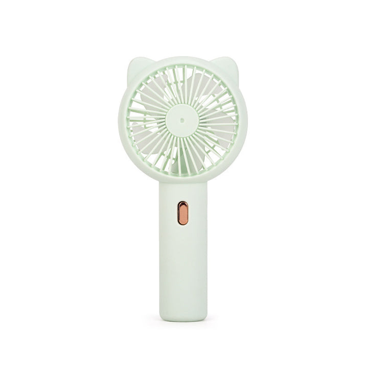 Ladies Portable Hand Fan in Cat Design Bowlift