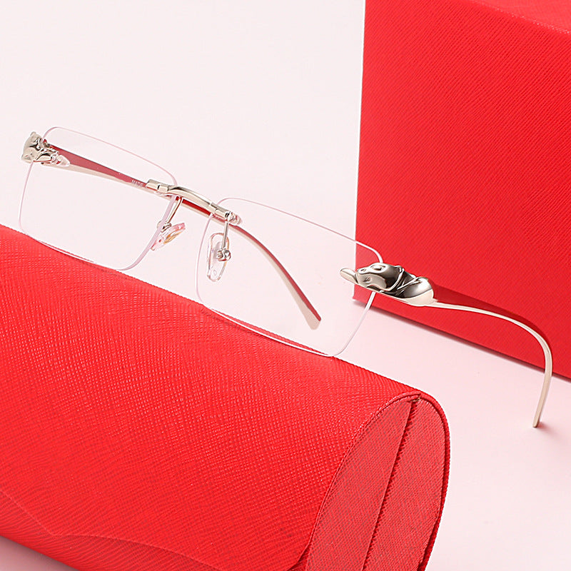 Women's fashionable sunglasses with elegant metal frame and innovative lenses Bowlift