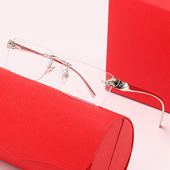 Women's fashionable sunglasses with elegant metal frame and innovative lenses Bowlift
