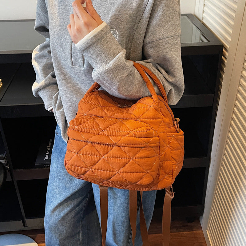 Quilted Multi-Pocket Travel Bag Bowlift