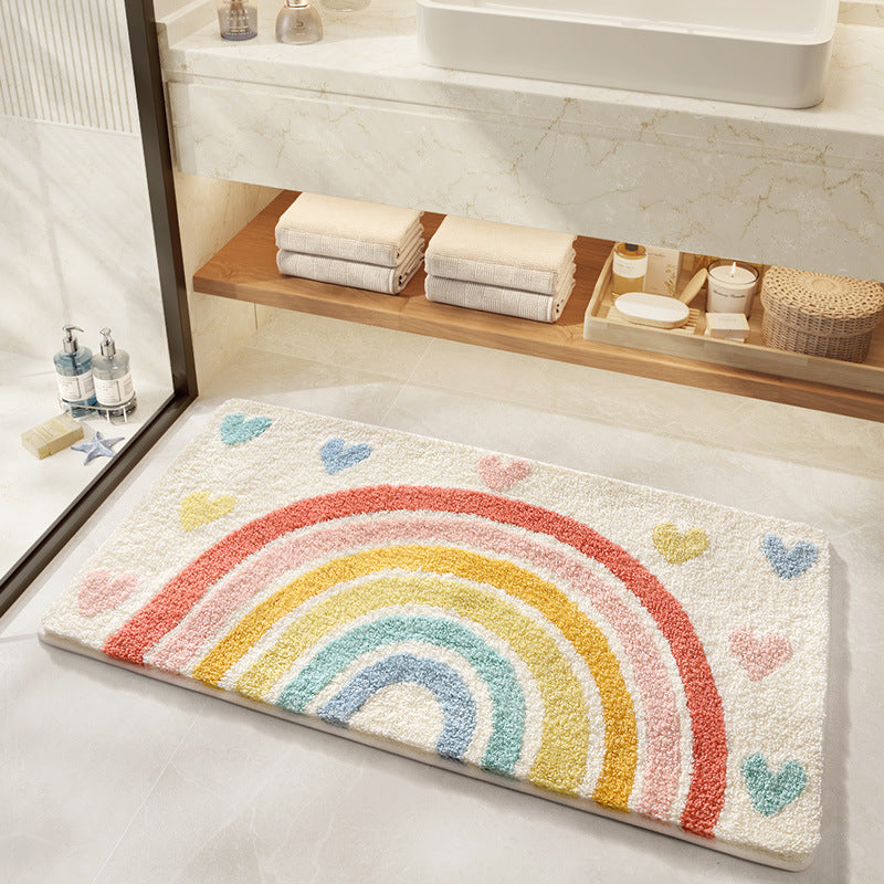 Desert Landscape Bath Rug Bowlift