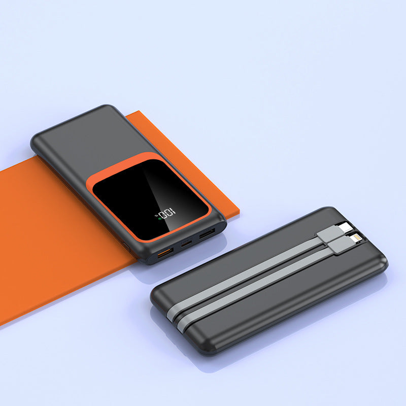 Power bank with digital energy display and high-speed charging function Bowlift