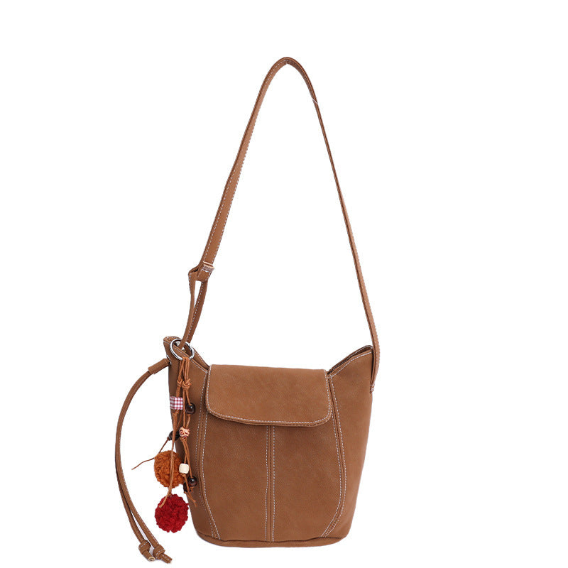 Minimalist Bucket Shoulder Bag Bowlift