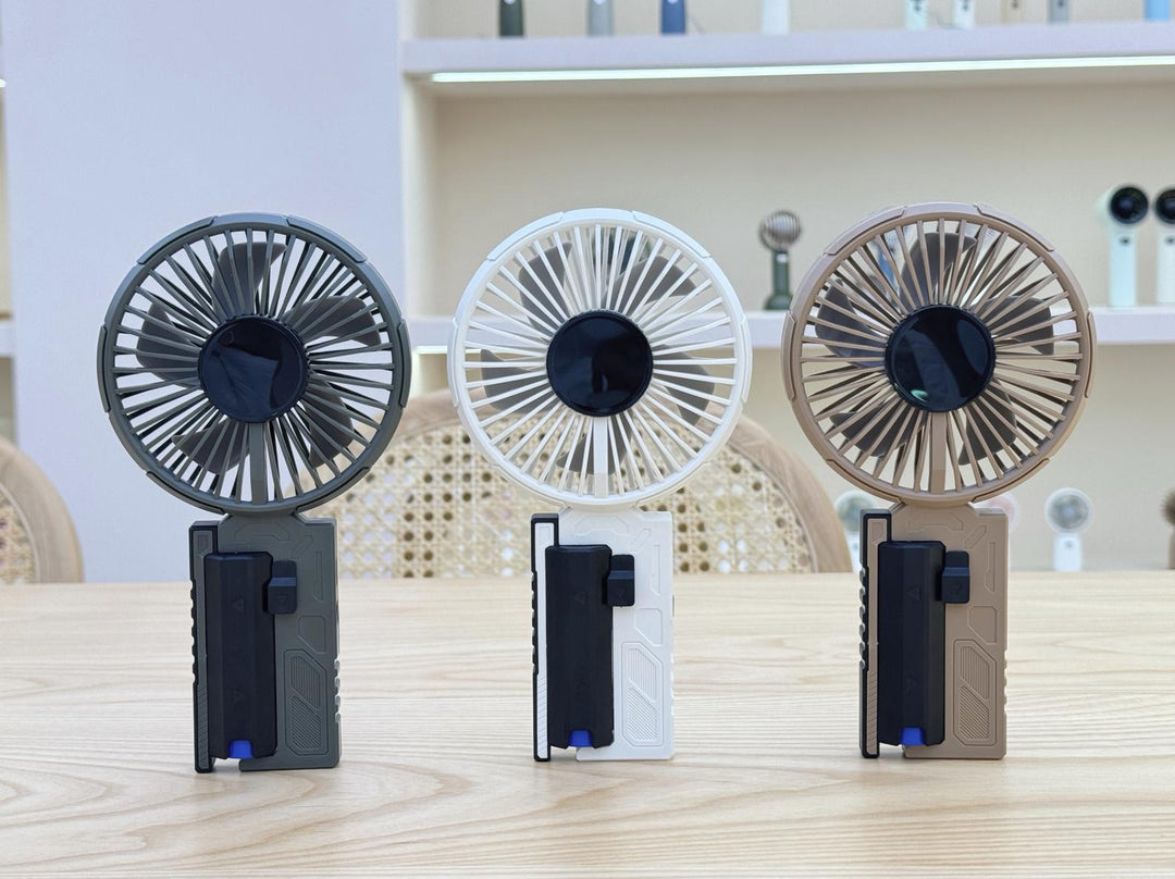 Unisex Portable Handheld Fan with Powerful Battery and Compact Design Bowlift