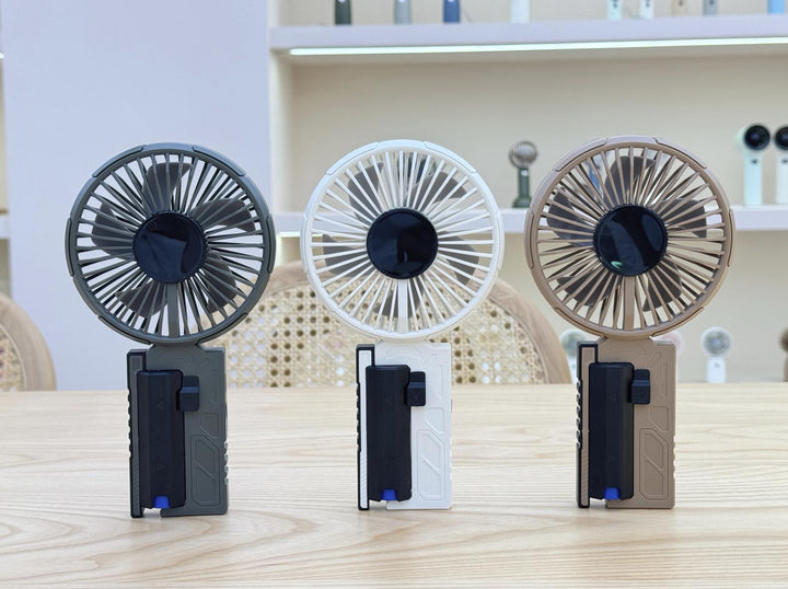 Unisex Portable Handheld Fan with Powerful Battery and Compact Design Bowlift