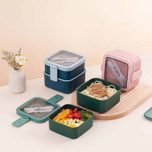 Four-Compartment Food Storage Lunch Box