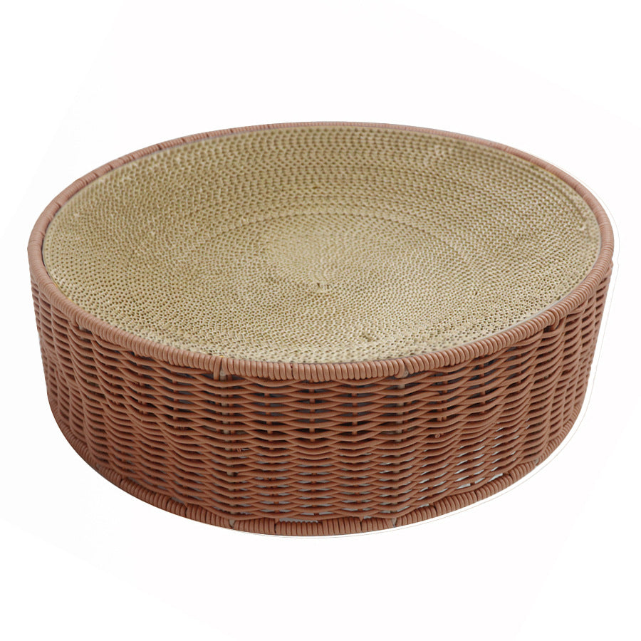 Round scratching board for cats Bowlift