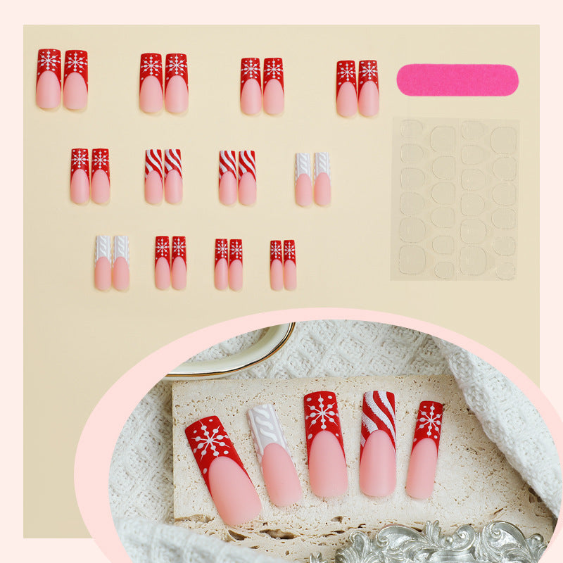 Festive Artificial Nail Creations Bowlift